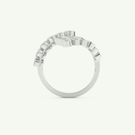 0.34 TCW Round Cut Lab-Grown Diamond Wedding Band 17