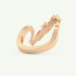 0.26 CT Emerald Cut Lab-Grown Diamond Engagement Ring 9