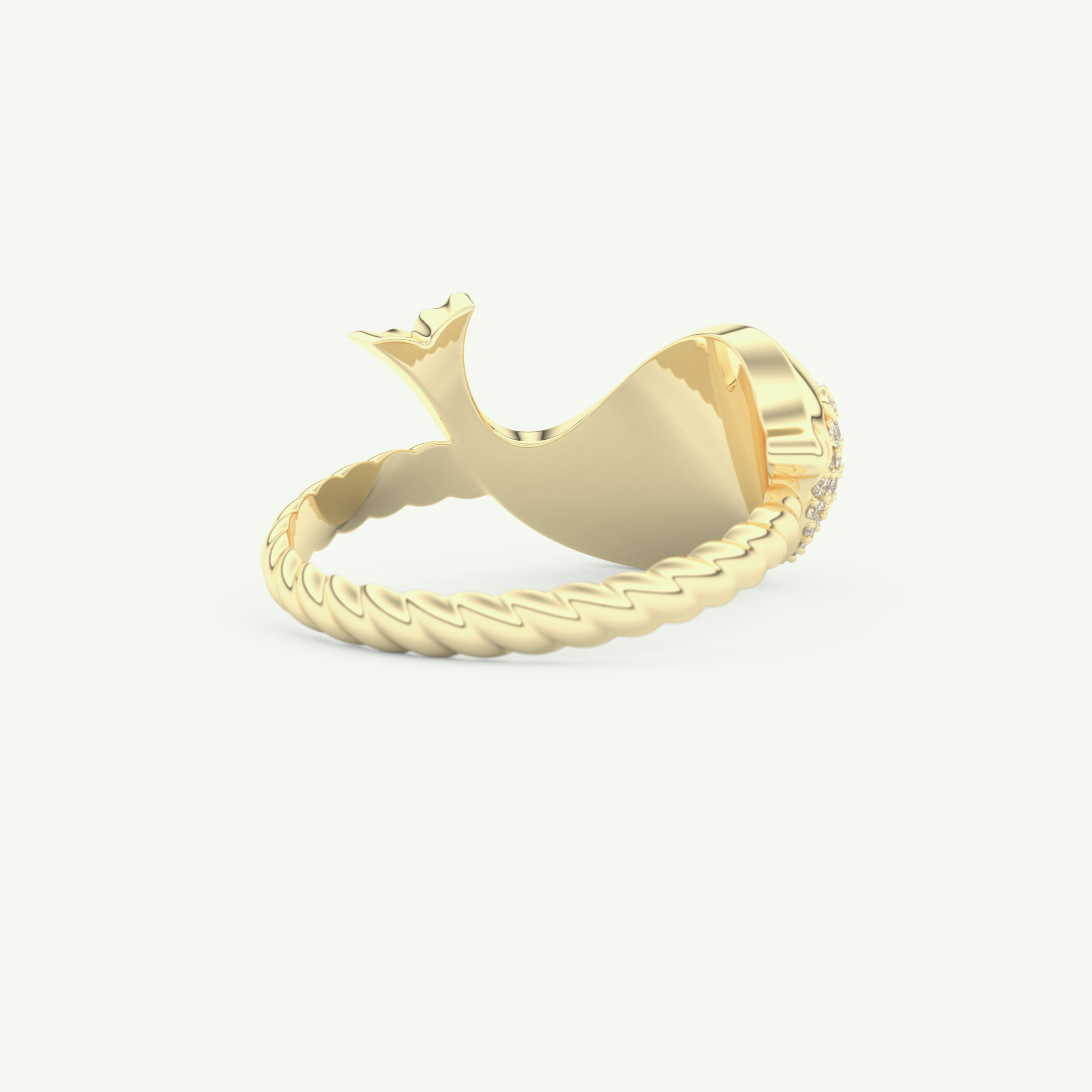 0.305 CT Round Cut Lab-Grown Diamond Wedding Band 3