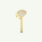 0.305 CT Round Cut Lab-Grown Diamond Wedding Band 6