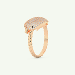0.305 CT Round Cut Lab-Grown Diamond Wedding Band 10