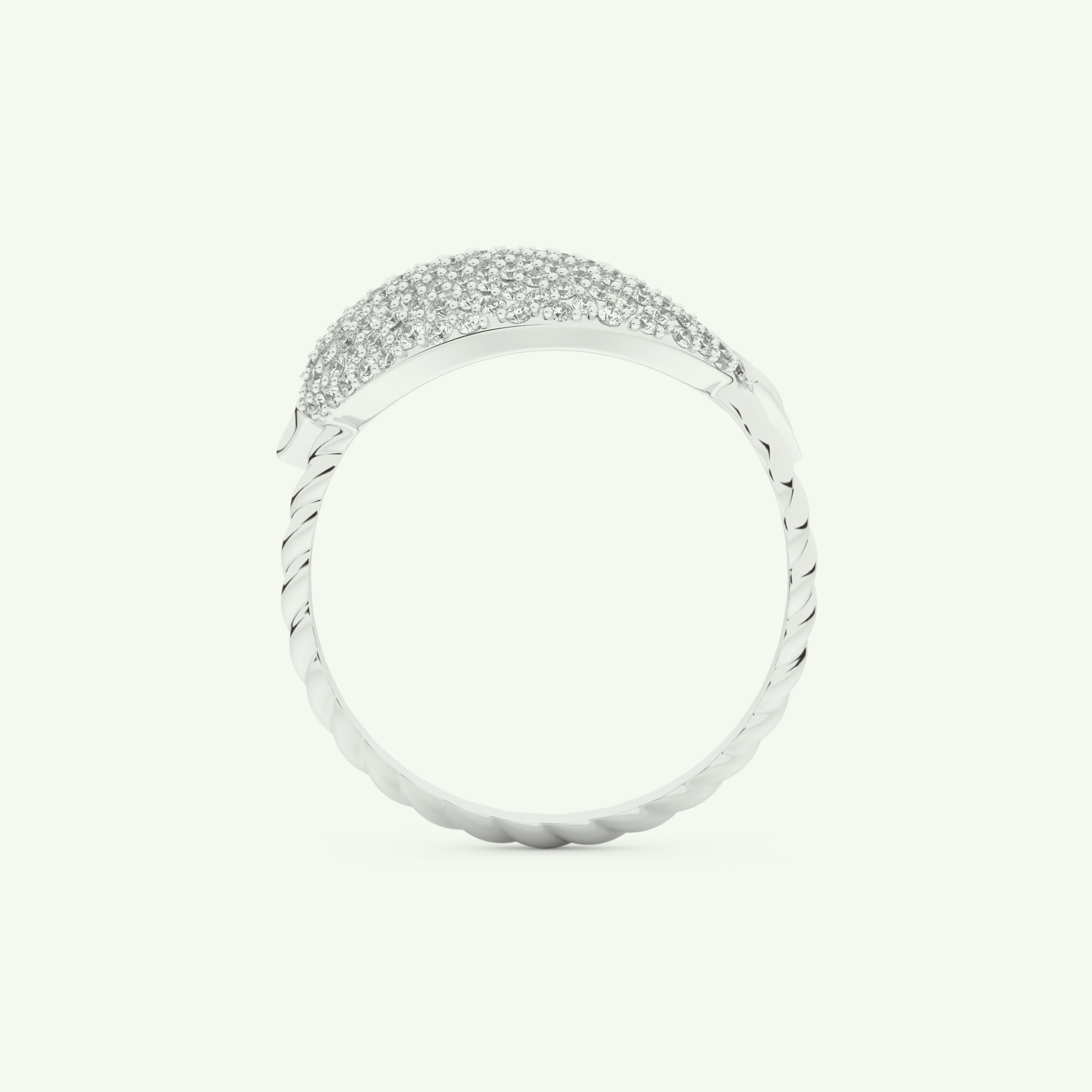 0.305 CT Round Cut Lab-Grown Diamond Wedding Band 17