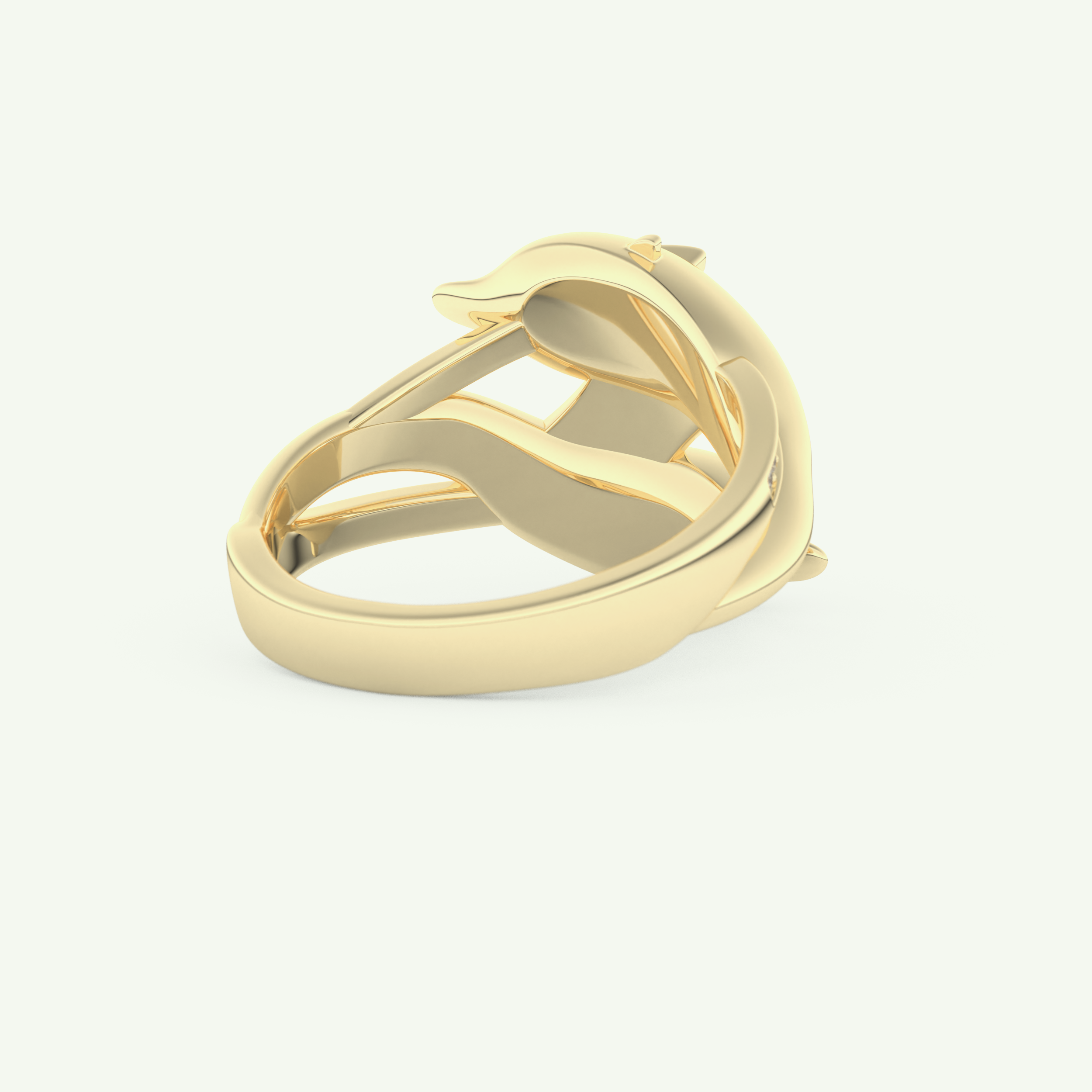 0.11 CT Round Cut Lab-Grown Diamond Wedding Band 3