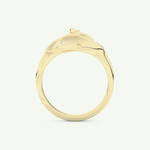 0.11 CT Round Cut Lab-Grown Diamond Wedding Band 5