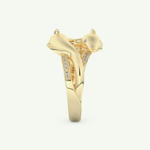 0.11 CT Round Cut Lab-Grown Diamond Wedding Band 6