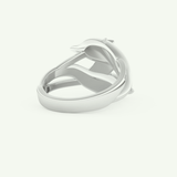 0.11 CT Round Cut Lab-Grown Diamond Wedding Band 15