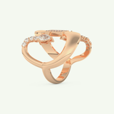 0.74 CT Round, Pear & Baguette Cut Lab-Grown Diamond Wedding Band 10