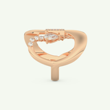 0.74 CT Round, Pear & Baguette Cut Lab-Grown Diamond Wedding Band 12