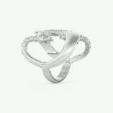 0.74 CT Round, Pear & Baguette Cut Lab-Grown Diamond Wedding Band 16