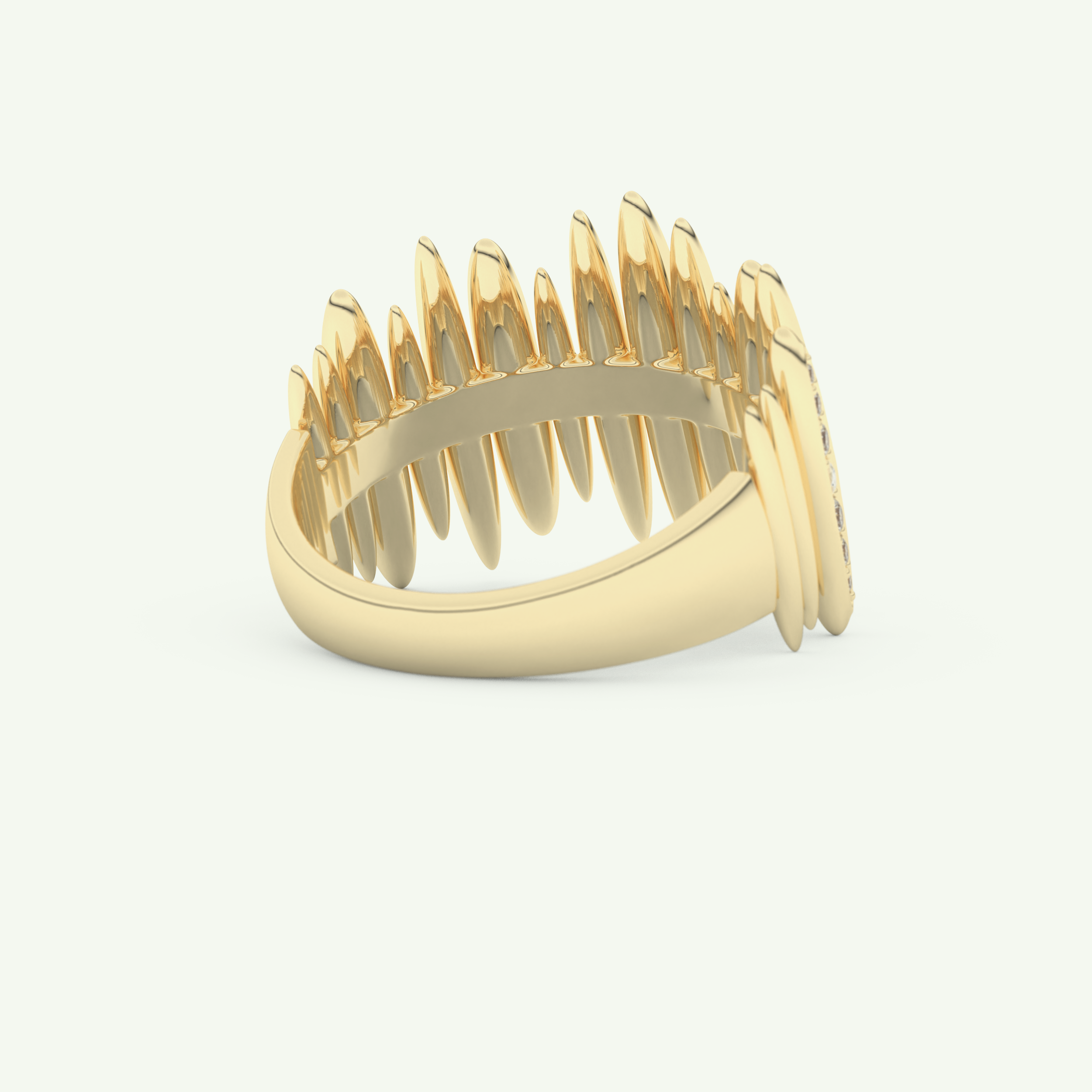 0.29 CT Round Cut Lab-Grown Diamond Wedding Band 3