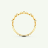 0.29 CT Round Cut Lab-Grown Diamond Wedding Band 5