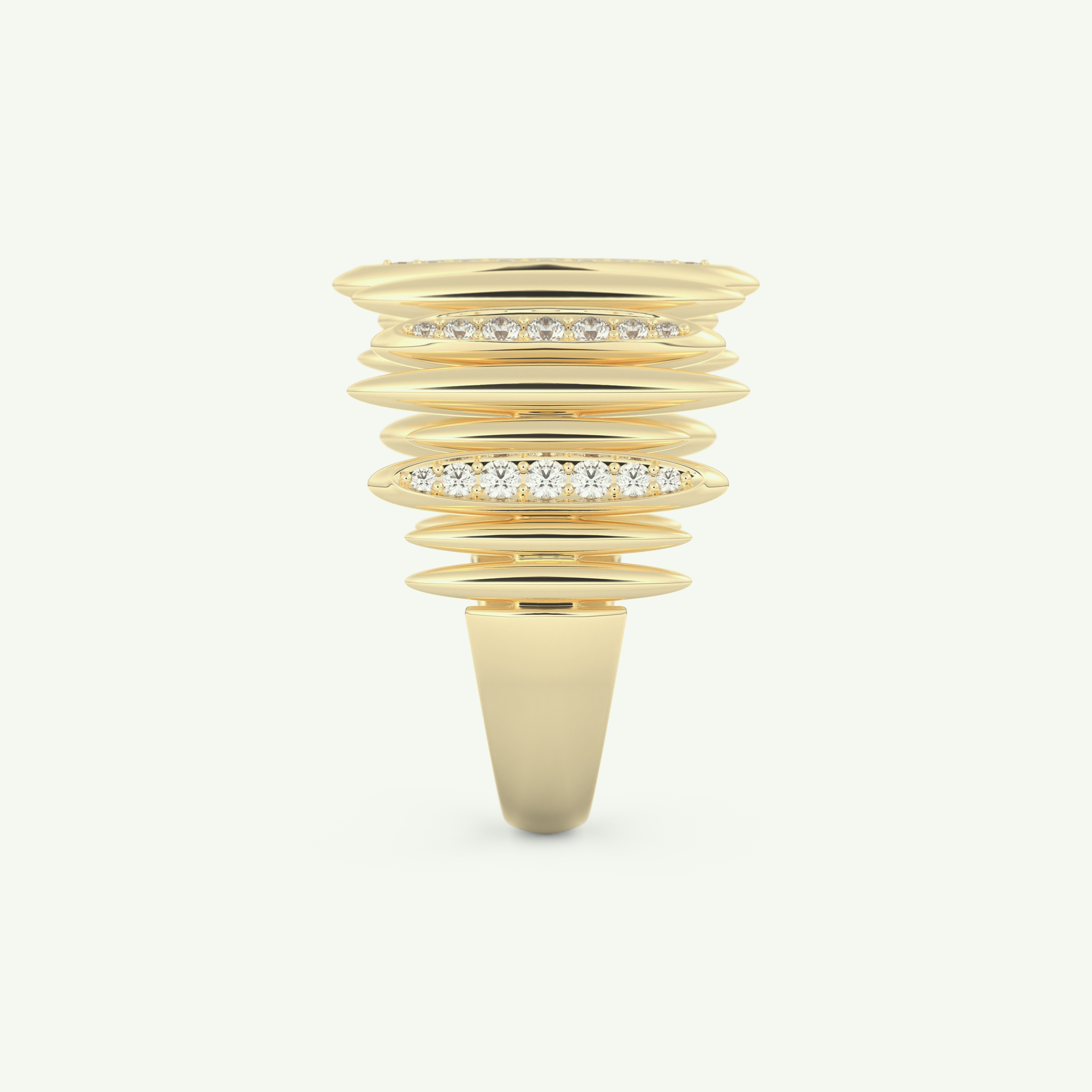 0.29 CT Round Cut Lab-Grown Diamond Wedding Band 6
