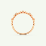 0.29 CT Round Cut Lab-Grown Diamond Wedding Band 11