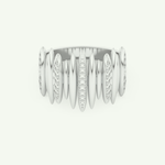 0.29 CT Round Cut Lab-Grown Diamond Wedding Band 13