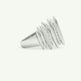 0.29 CT Round Cut Lab-Grown Diamond Wedding Band 14