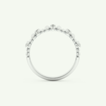0.29 CT Round Cut Lab-Grown Diamond Wedding Band 17