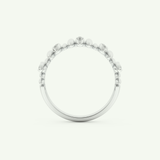 0.29 CT Round Cut Lab-Grown Diamond Wedding Band 17