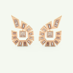 1.3 TCW Princess & Baguette Lab-Grown Diamond Earrings 5
