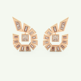1.3 TCW Princess & Baguette Lab-Grown Diamond Earrings 5