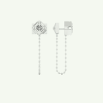 1.44 TCW Round & Emerald Lab-Grown Diamond Drop Earrings 12