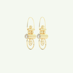 0.15 TCW Round Lab-Grown Diamond Drop Earrings 3