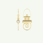 0.15 TCW Round Lab-Grown Diamond Drop Earrings 4