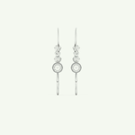 0.15 TCW Round Lab-Grown Diamond Drop Earrings 10