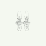0.15 TCW Round Lab-Grown Diamond Drop Earrings 11