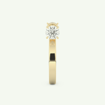 1.07 CT Round Cut Lab-Grown Diamond Wedding Band 6