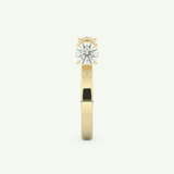 1.07 CT Round Cut Lab-Grown Diamond Wedding Band 6
