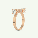 1.07 CT Round Cut Lab-Grown Diamond Wedding Band 10