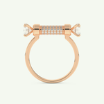 1.07 CT Round Cut Lab-Grown Diamond Wedding Band 11
