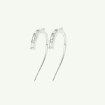 0.77 TCW Straight Baguette Lab-Grown Diamond Drop Earrings 11
