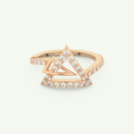0.56 TCW Round Cut Lab-Grown Diamond Wedding Band 7