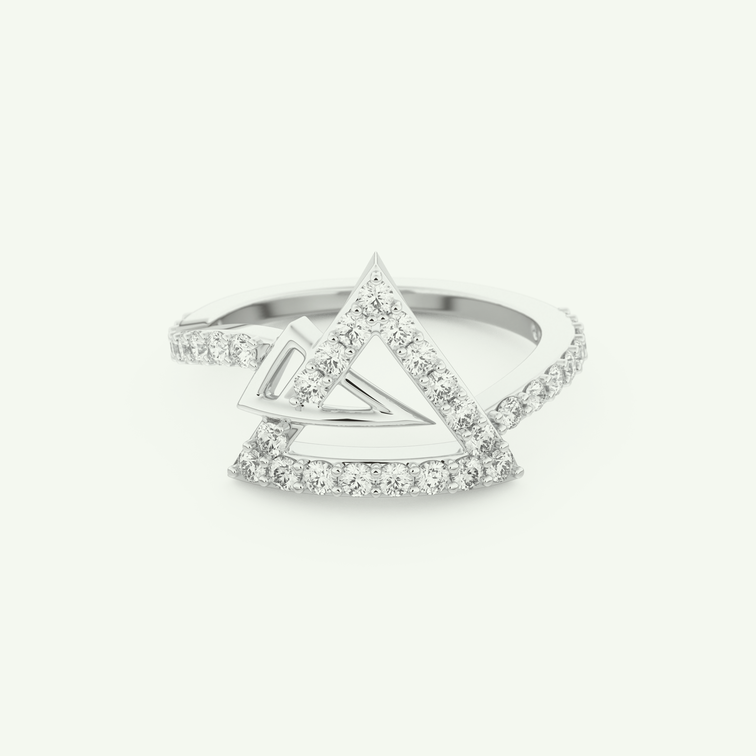 0.56 TCW Round Cut Lab-Grown Diamond Wedding Band 13