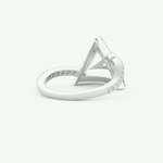 0.56 TCW Round Cut Lab-Grown Diamond Wedding Band 15