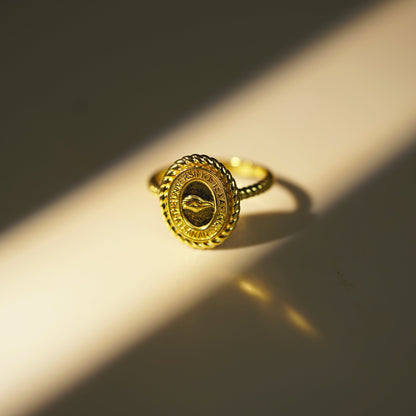 University Of Texas Style Statement Ring