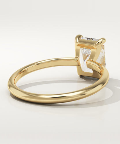 Radiant Cut Solitaire Lab-Grown Diamond Engagement Ring
