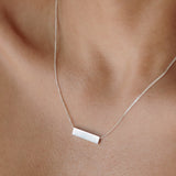 Engravable Bar Necklace