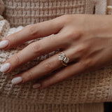 2.31 TCW Oval & Cushion Cut Toi Et Moi Lab-Grown Diamond Engagement Ring