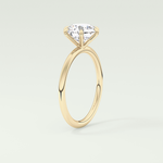 2.0 CT Round Cut Solitaire Moissanite Engagement Ring 5