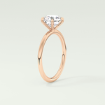 2.0 CT Round Cut Solitaire Moissanite Engagement Ring 11
