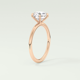 2.0 CT Round Cut Solitaire Moissanite Engagement Ring 11