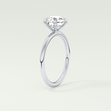 2.0 CT Round Cut Solitaire Moissanite Engagement Ring 17