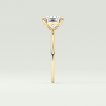 2.0 CT Cushion Cut Lab Grown Diamond Engagement Ring