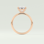 2.0 CT Cushion Cut Lab Grown Diamond Engagement Ring
