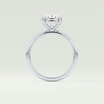 2.0 CT Cushion Cut Lab Grown Diamond Engagement Ring