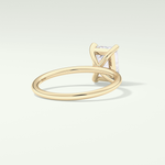 2.0 CT Radiant Cut Lab Grown Diamond Engagement Ring