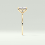 2.0 CT Radiant Cut Lab Grown Diamond Engagement Ring