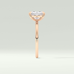 2.0 CT Radiant Cut Lab Grown Diamond Engagement Ring